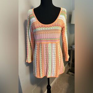 Sigrid Olsen Summer Mini Dress/Swim Coverup